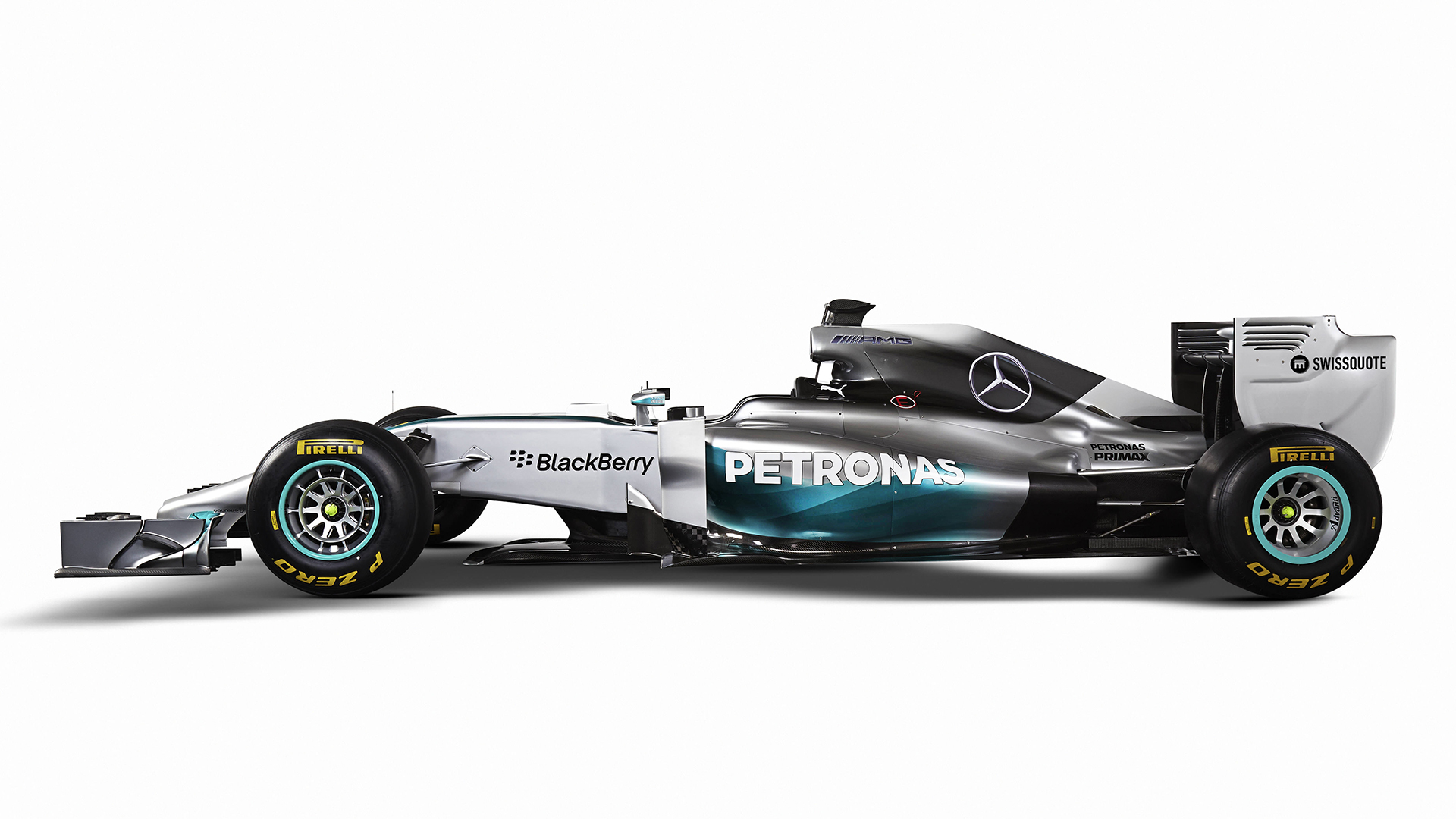 Mercedes-Benz Unveils The new 2014 F1 and crashes it moments later