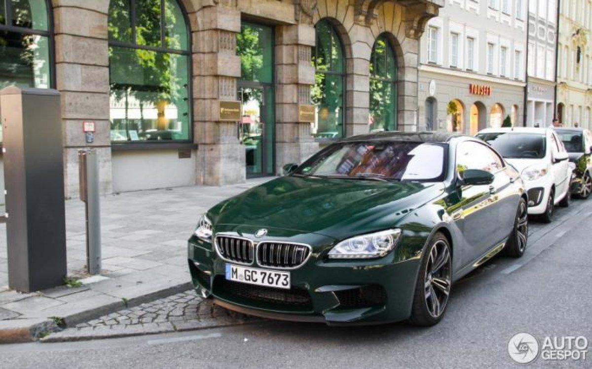 BMW M6 Gran Coupe: Forest Green