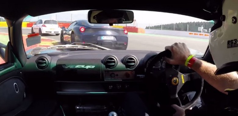 Lotus Exige V6 Cup Takes on Ferrari 458 Speciale at Spa