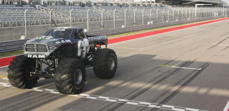 Bow Down to the Raminator, the World's Fastest Monster Truck