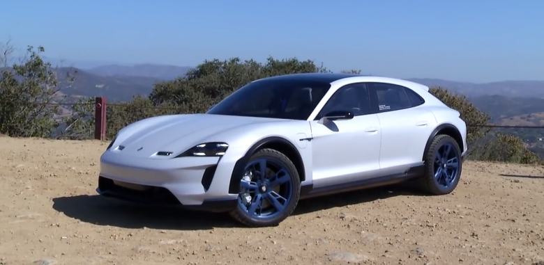 Porsche Mission E Cross Turismo Concept Electric Vehicle gets a Test Demo in Malibu