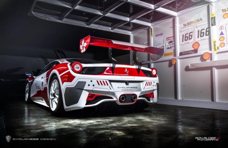Ferrari 458 Italia Challenge, Car Wraps, Race Car Graphics
