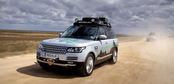 Range Rover Hybrid Drives From London to Mumbai