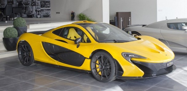 Yellow McLaren P1 Up For Sale In Saudi Arabia