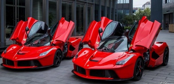 Double the Trouble: Two Ferrari LaFerrari’s Spotted in Shanghai