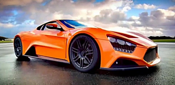 Zenvo ST1: Fire On The Track! - Top Gear