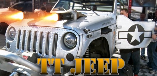 MACHINE GUN Twin Turbo WWII Jeep
