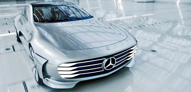 Mercedes-Benz Concept IAA - Driving (Intelligent Aerodynamic Automobile)